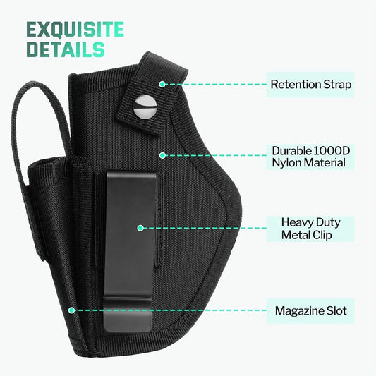 Concealed Carry Gun Holster Tactical Left/Right Hand Pistol