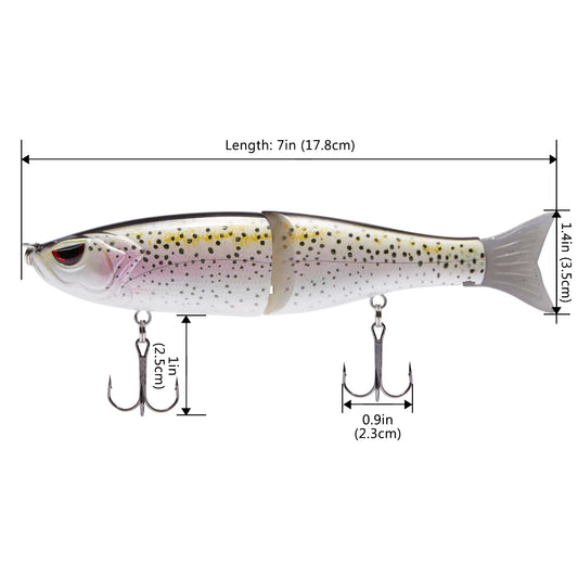 Swimbaits Pike Trout Glide Baits Minnow