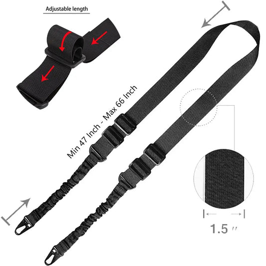 Tactical Two Point Sling Sling Swivel Mounts Quick Release and Mounting Base