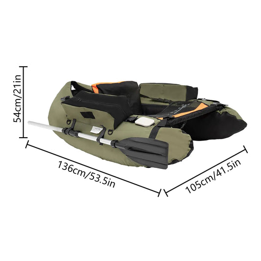286 Lbs Load Capacity Inflatable Boats