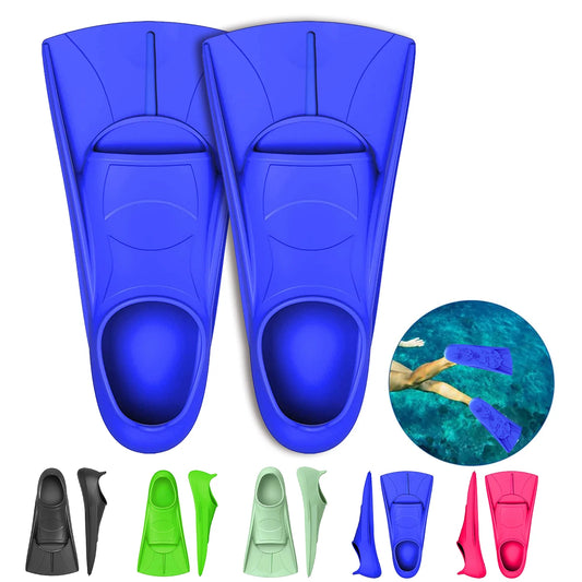 Snorkel Fins Short Men, women, Kids Flippers Equipment Set