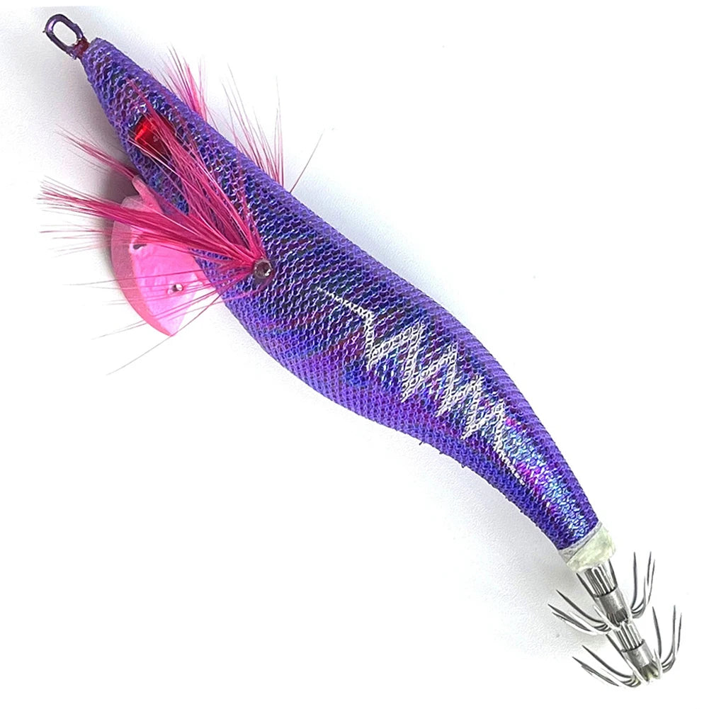 Luminous Fishing Wood Shrimp Lures Lifelike Plastic