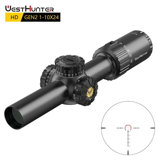 HD GEN2 1-10X24 IR Compact Reticle Hunting Riflescope