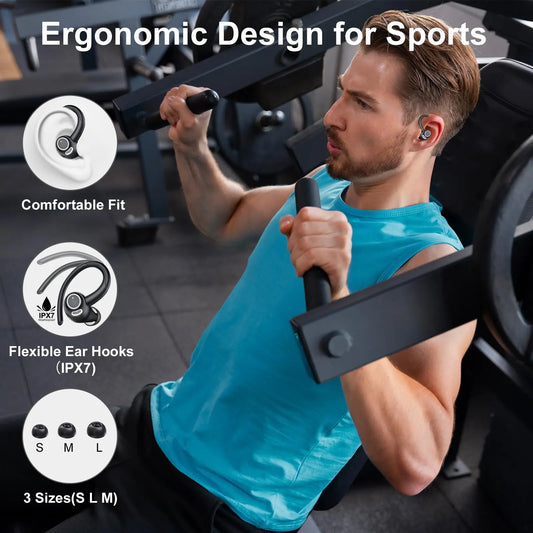Headphones Wireless Earbuds Sport