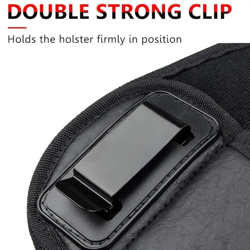 Men's gun holster PU leather hidden gun bag g 17 19 1911 43X Men's hidden carrying gun holster