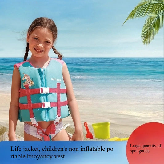 Children's Professional Life Jacket for Swimming and Drifting