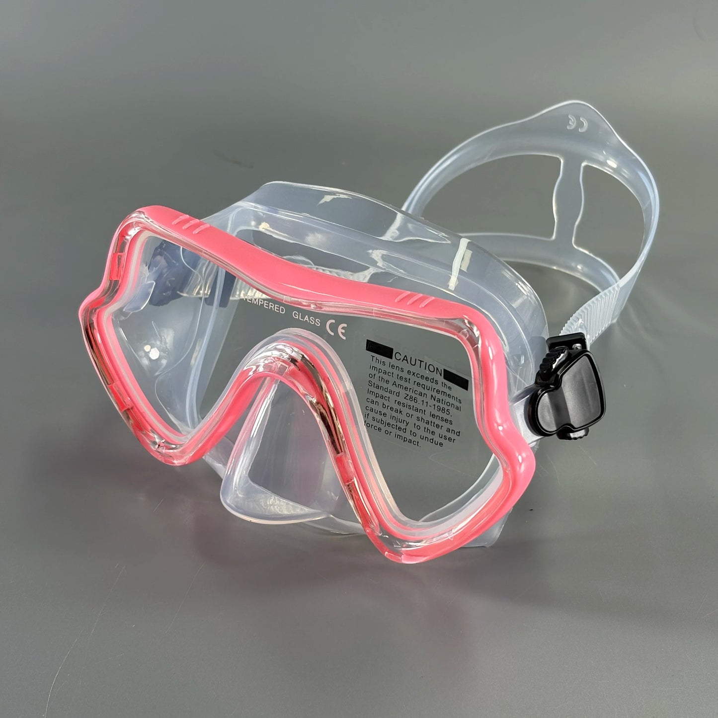 Large frame silicone face mask snorkeling mask for adults, men and women
