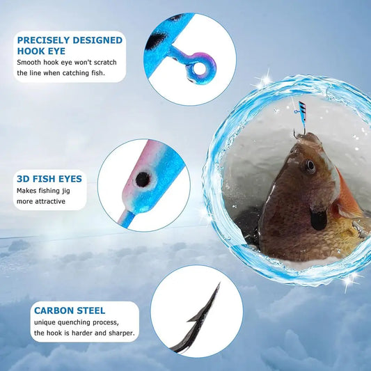 Winter Ice Fishing Lure Kit