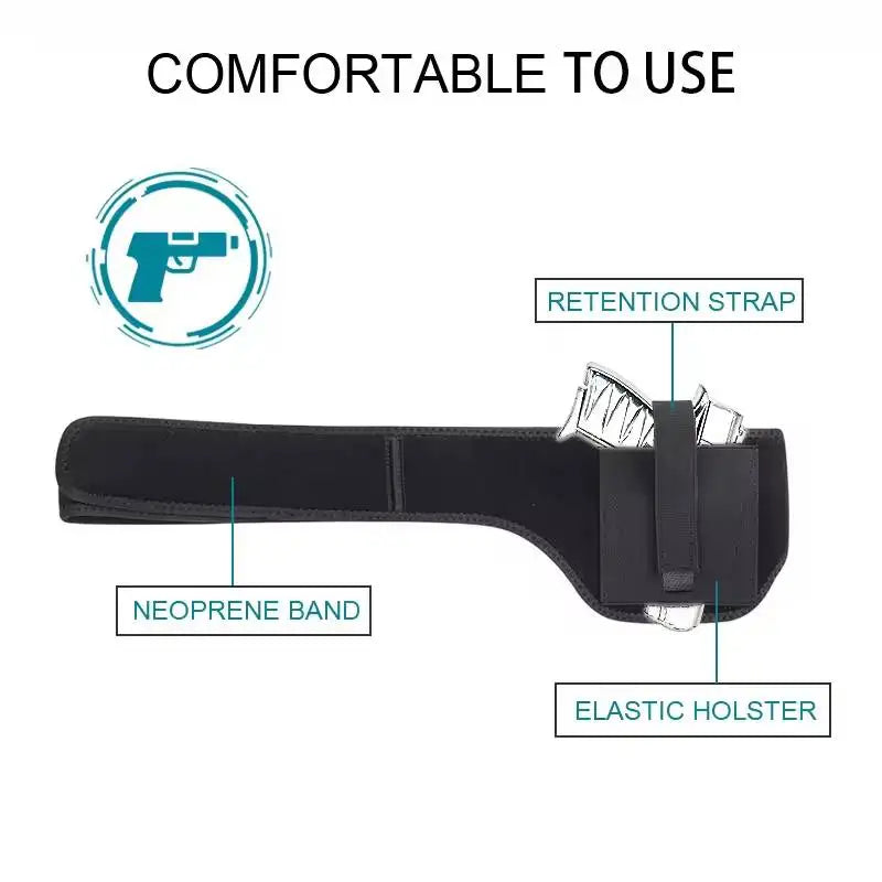 concealing carried leather cases - Men's shoulder straps, suitable for both men and women