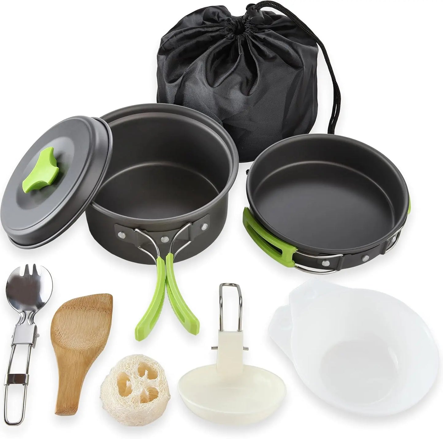 Camping Pots and Pans Set