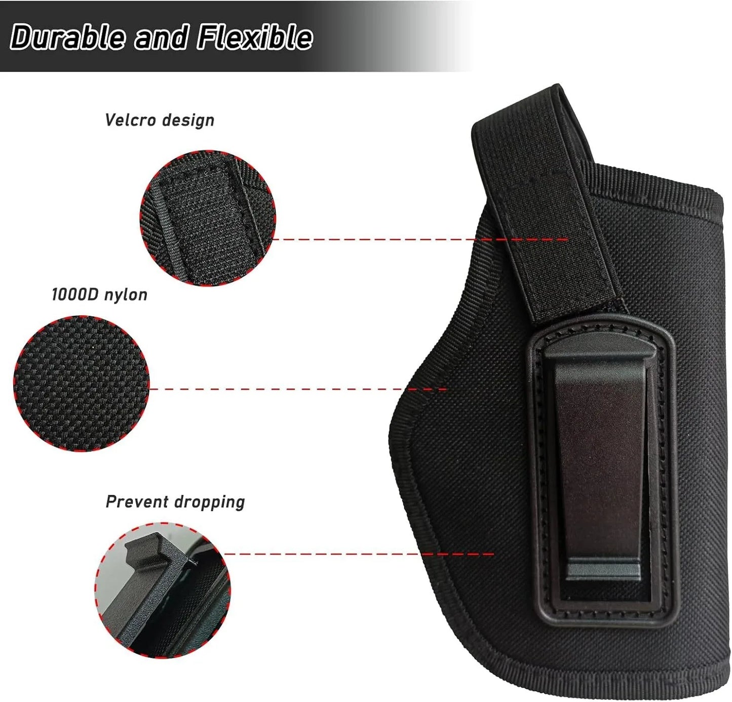 Gun Holster Tactical Concealed Carry Left/right Hand