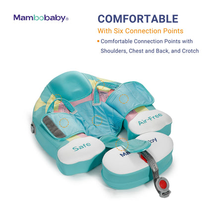 Non-Inflatable Baby Floats with Canopy for 3-24 Months