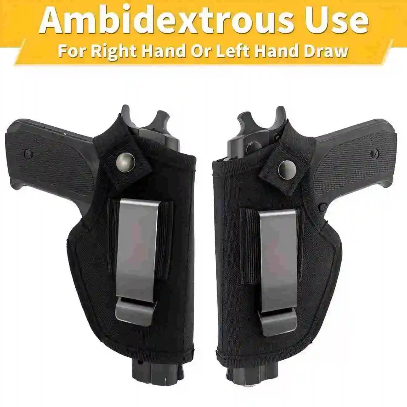 Tactical Waistband Holster for Glock 17/19/22, Right or Left Hand Draw