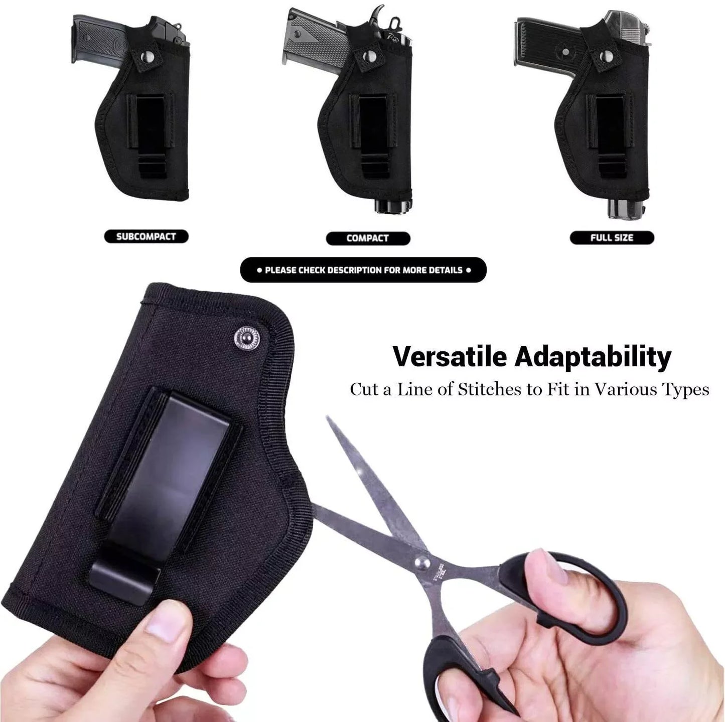 Gun Holster Tactical Concealed Carry Left/right Hand