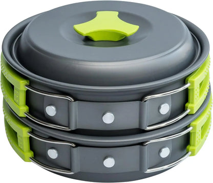 Camping Pots and Pans Set