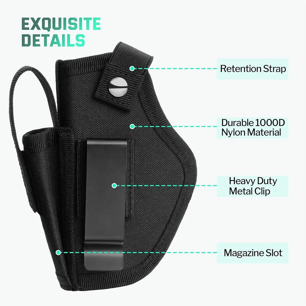 Concealed Carry Gun Holster Tactical Left/Right Hand Pistol