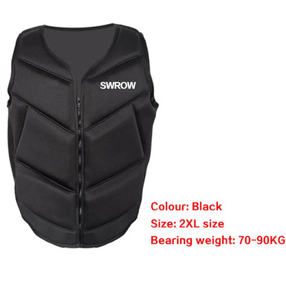 Neoprene Life Vest Adults Surf Ski Motorboats Kayak Raft For Boats Fishing