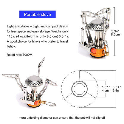 Camping Cookware Set Tableware