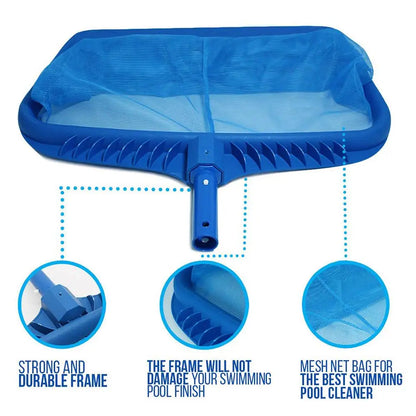 Professional Leaf Rake Deep Bag Swimming Pool Cleaning
