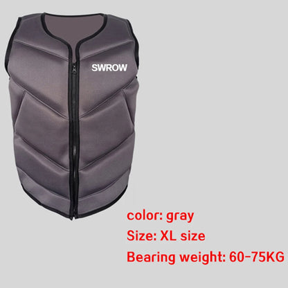 Neoprene Life Vest Adults Surf Ski Motorboats Kayak Raft For Boats Fishing
