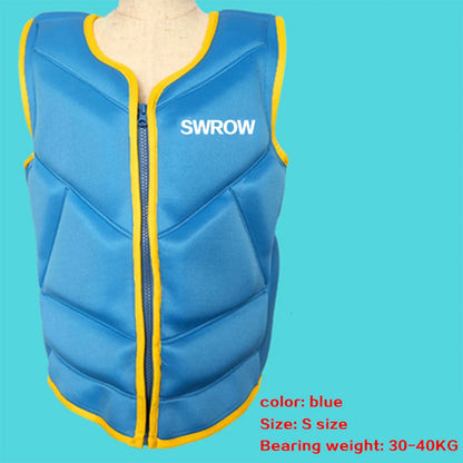 Neoprene Life Vest Adults Surf Ski Motorboats Kayak Raft For Boats Fishing