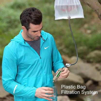 Water Filter Survival Kit with bag
