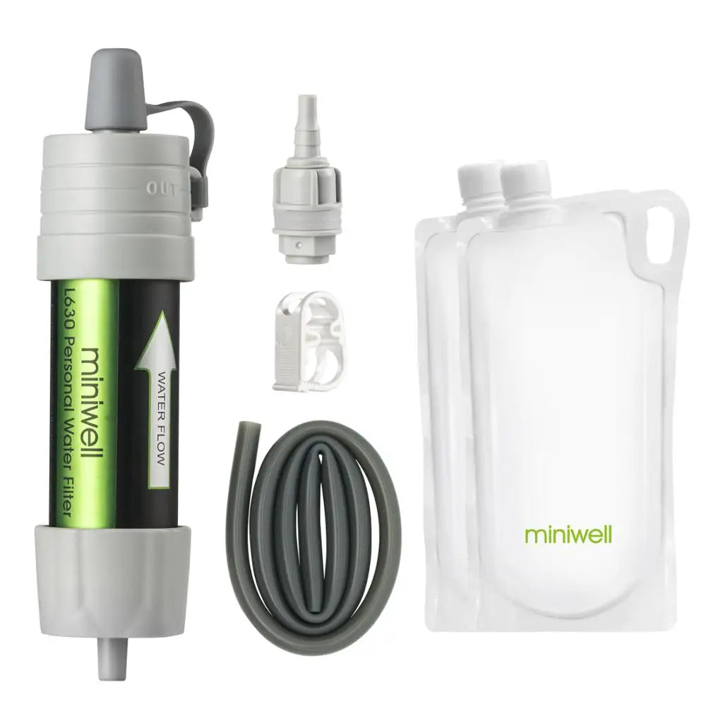 Water Filter Survival Kit with bag