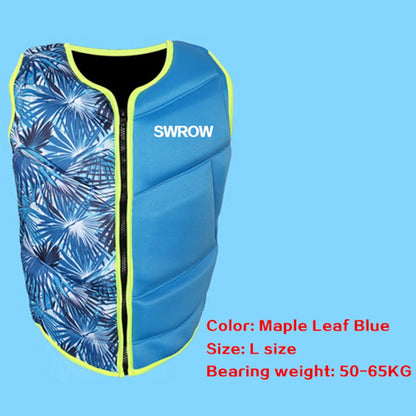 Neoprene Life Vest Adults Surf Ski Motorboats Kayak Raft For Boats Fishing