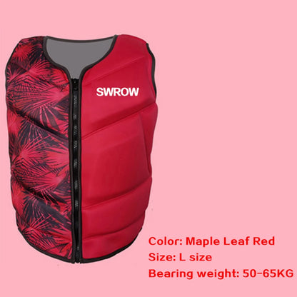 Neoprene Life Vest Adults Surf Ski Motorboats Kayak Raft For Boats Fishing