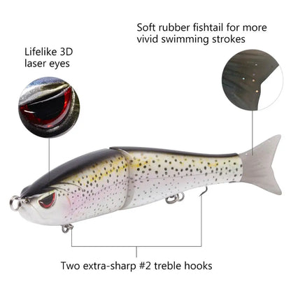 Swimbaits Pike Trout Glide Baits Minnow