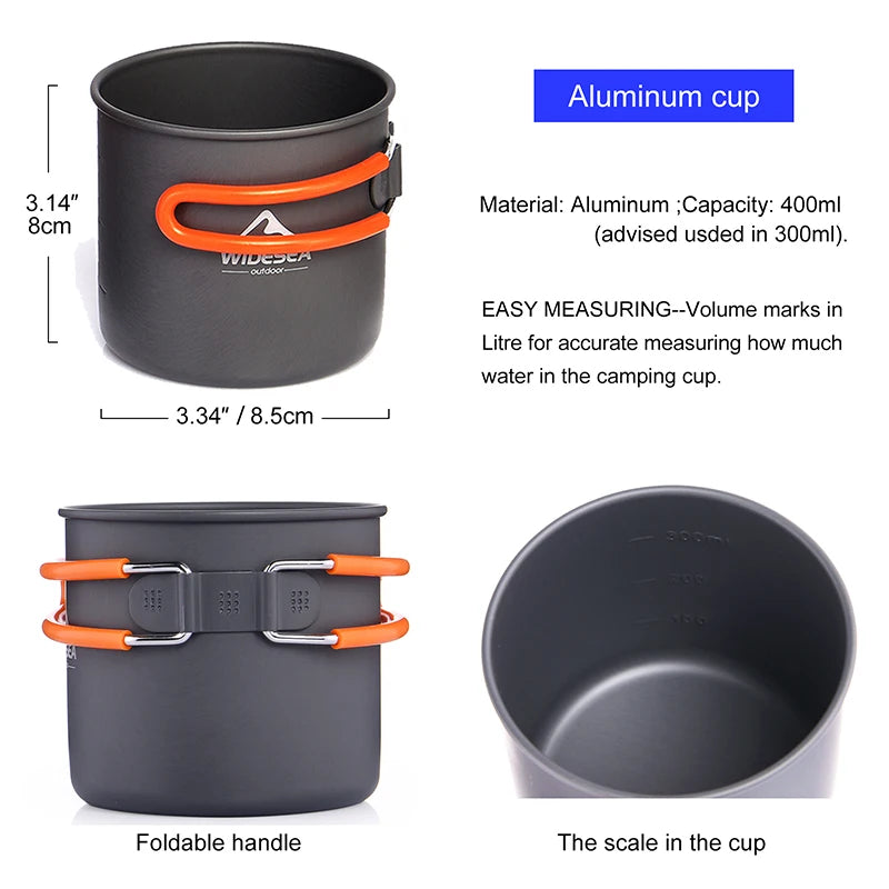 Camping Cookware Set Tableware