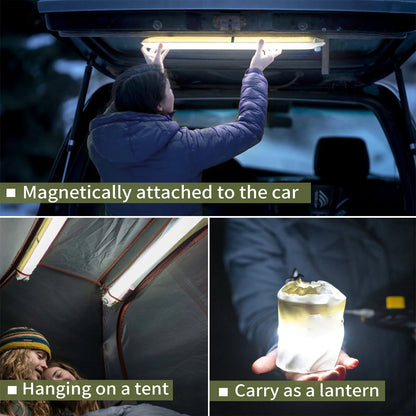 Rechargeable Portable Camping Strong Light Waterproof 2000 mAh