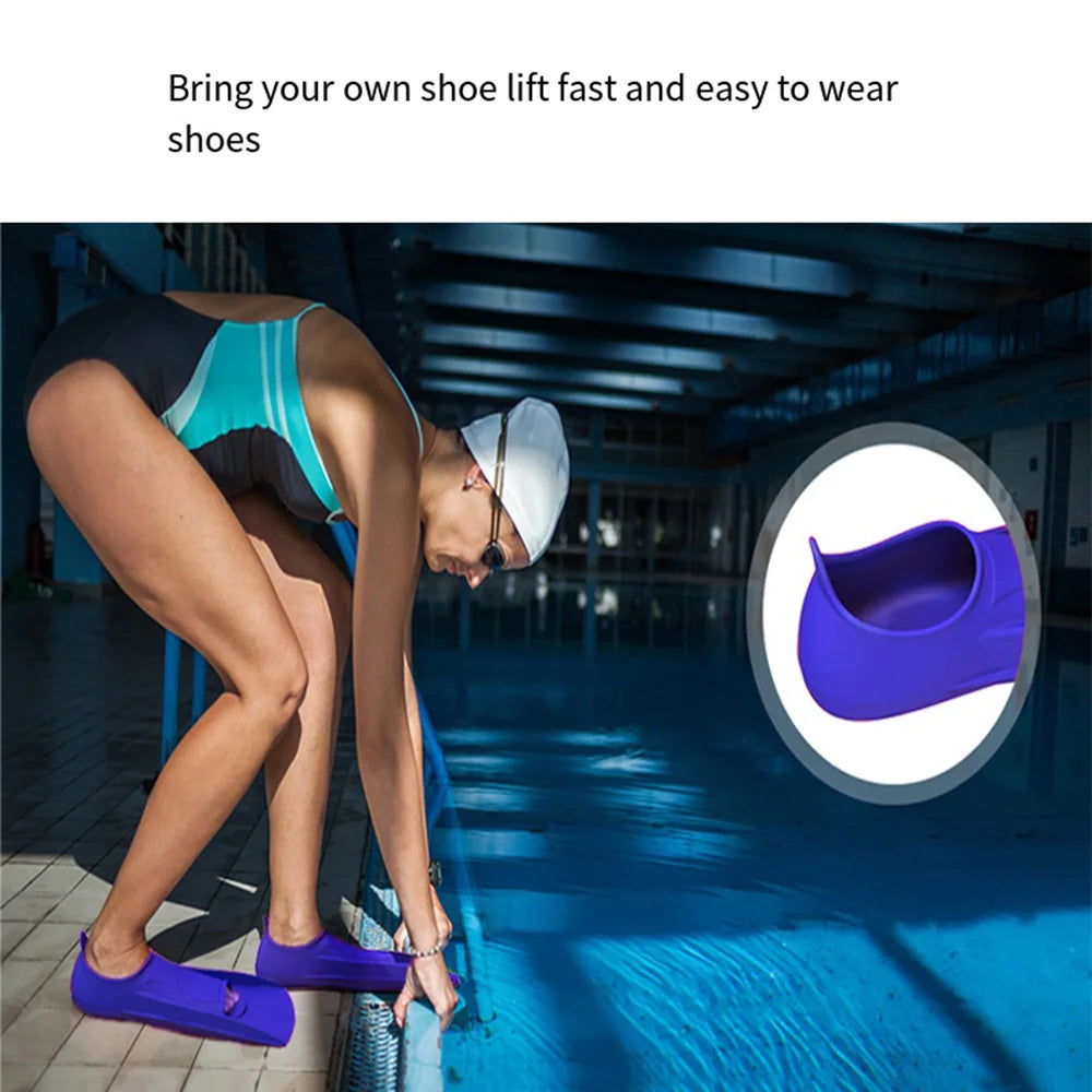 Snorkel Fins Short Men, women, Kids Flippers Equipment Set