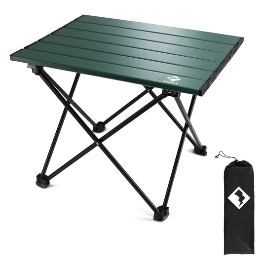 Ultralight Aluminum Folding Table with Carry Bag