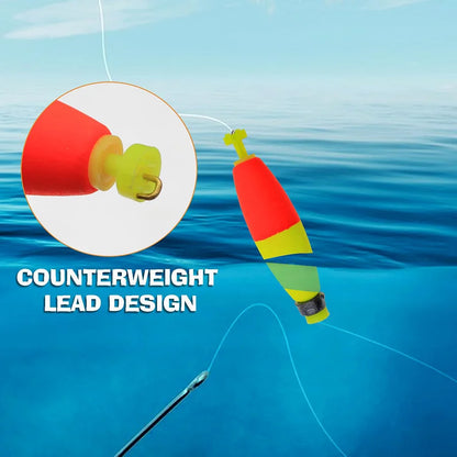Oval Foam Fishing Floats Slip Bobbers