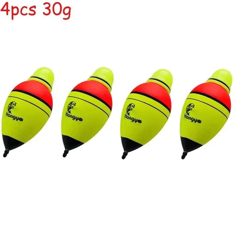1/2/4pcs Electric Night Fishing Float Glowing EVA Light