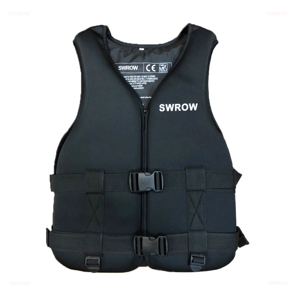 2025 Neoprene Children's Life Jacket Swimming Sailing Rafting Safety Life Jacket