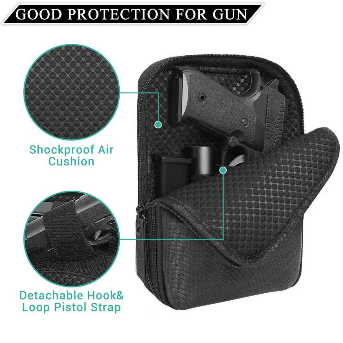 Pouch Pistol Holster Pack Waist