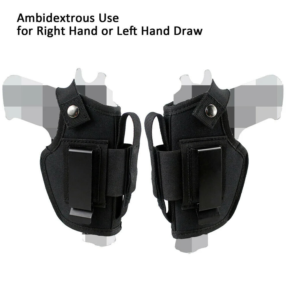 Tactical MOLLE Gun Pouch Holster Left / Right Universal
