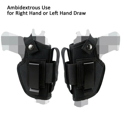 Tactical MOLLE Gun Pouch Holster Left / Right Universal