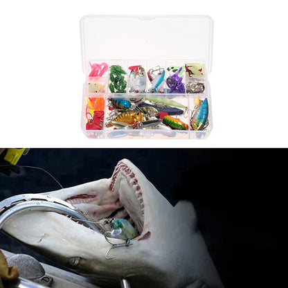 132PCS Fishing Lures Tackle Mixed Kit