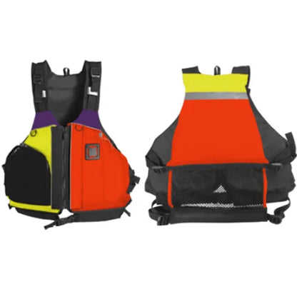 Kayaking Life Vest with Mesh High Back Kids Adult
