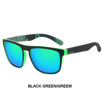Black Polarized Square Sunglasses Men Women Fashion Classic