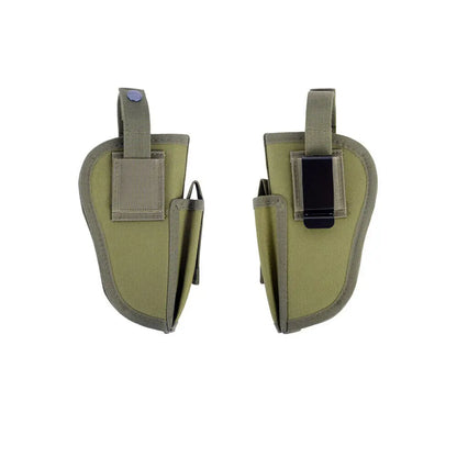 Tactical MOLLE Gun Pouch Holster Left / Right Universal
