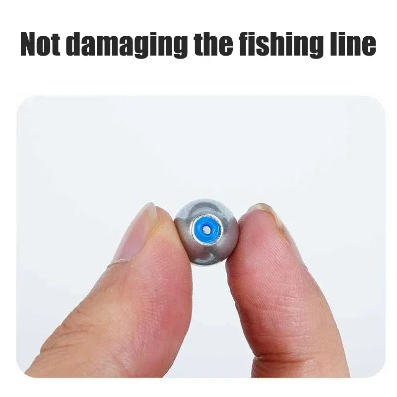 10pcs/Lot Alloy Hollow Olive Fishing Sinkers