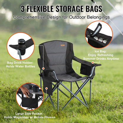 Camping Chair 350lbs High Load Ultralight Folding Chair