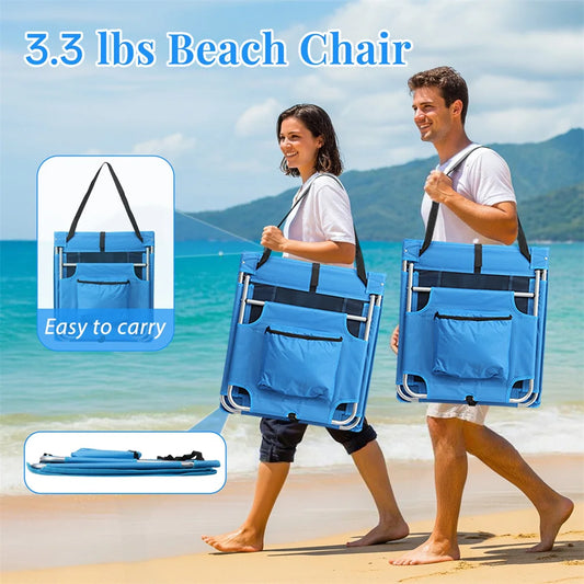 1PC Foldable Beach Lounger