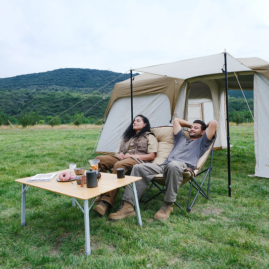 KingCamp Double Padded Butterfly Chair Oversized Camping Chair