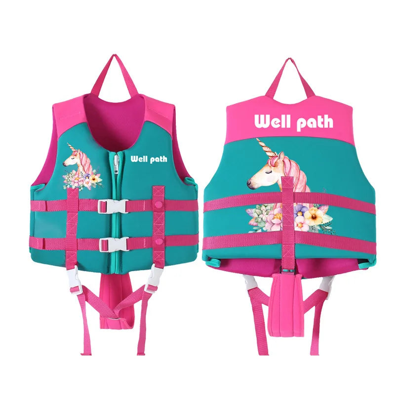 Children's Professional Life Jacket for Swimming and Drifting