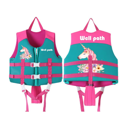 Children's Professional Life Jacket for Swimming and Drifting